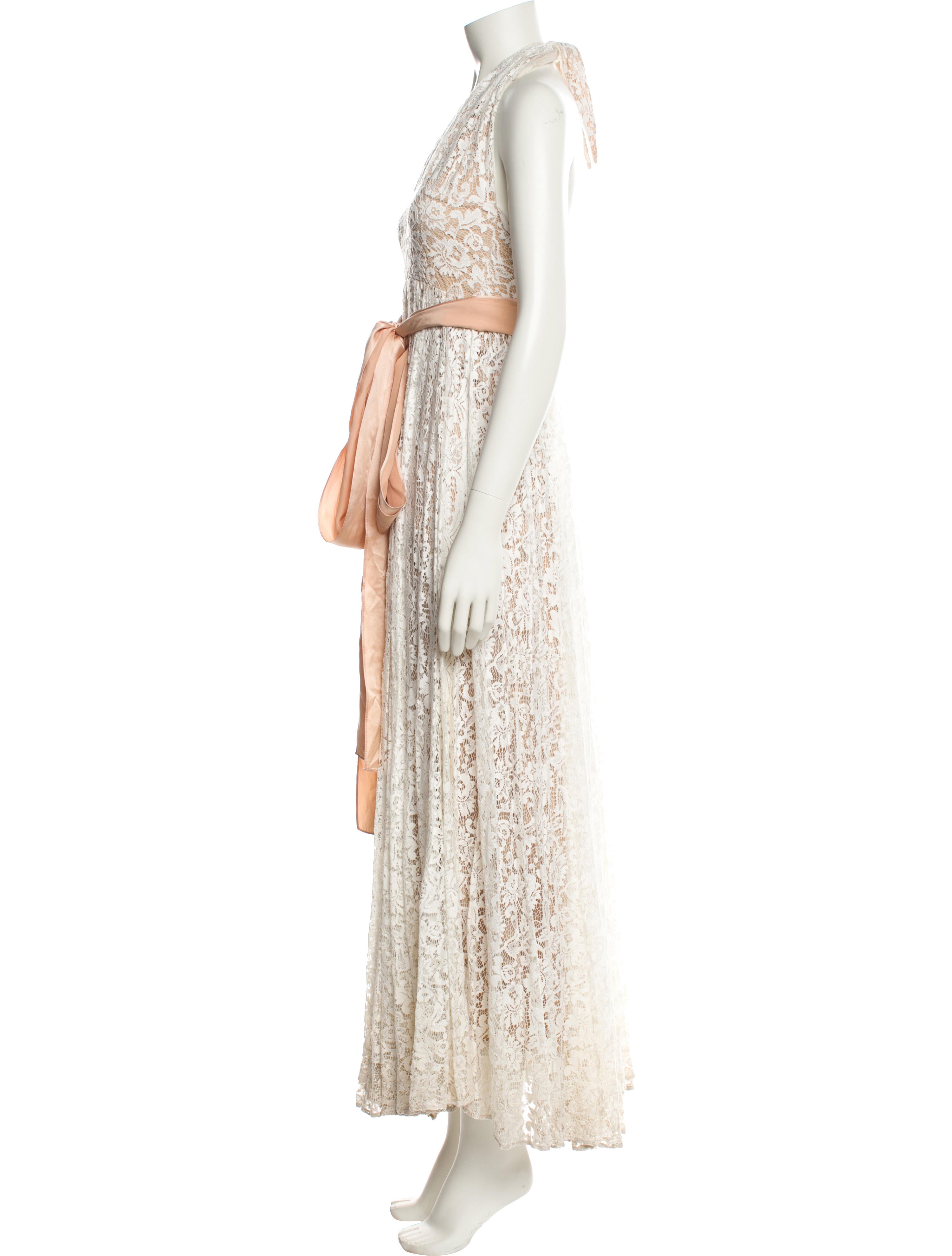Silvia Tcherassi Halterneck Long Dress