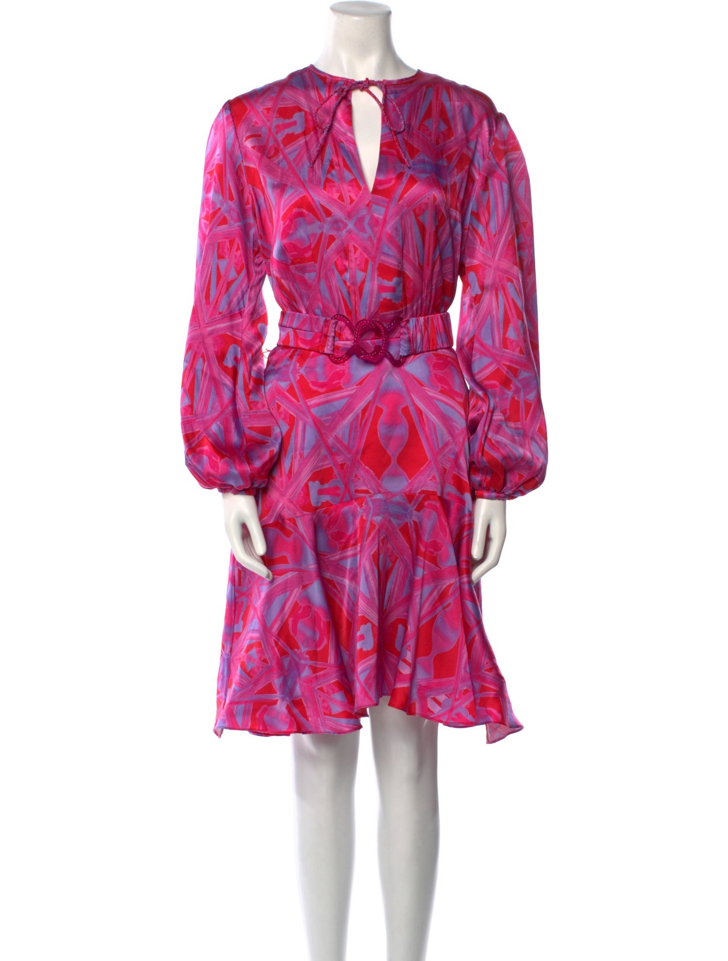 Silvia Tcherassi Silk Knee-Length Dress