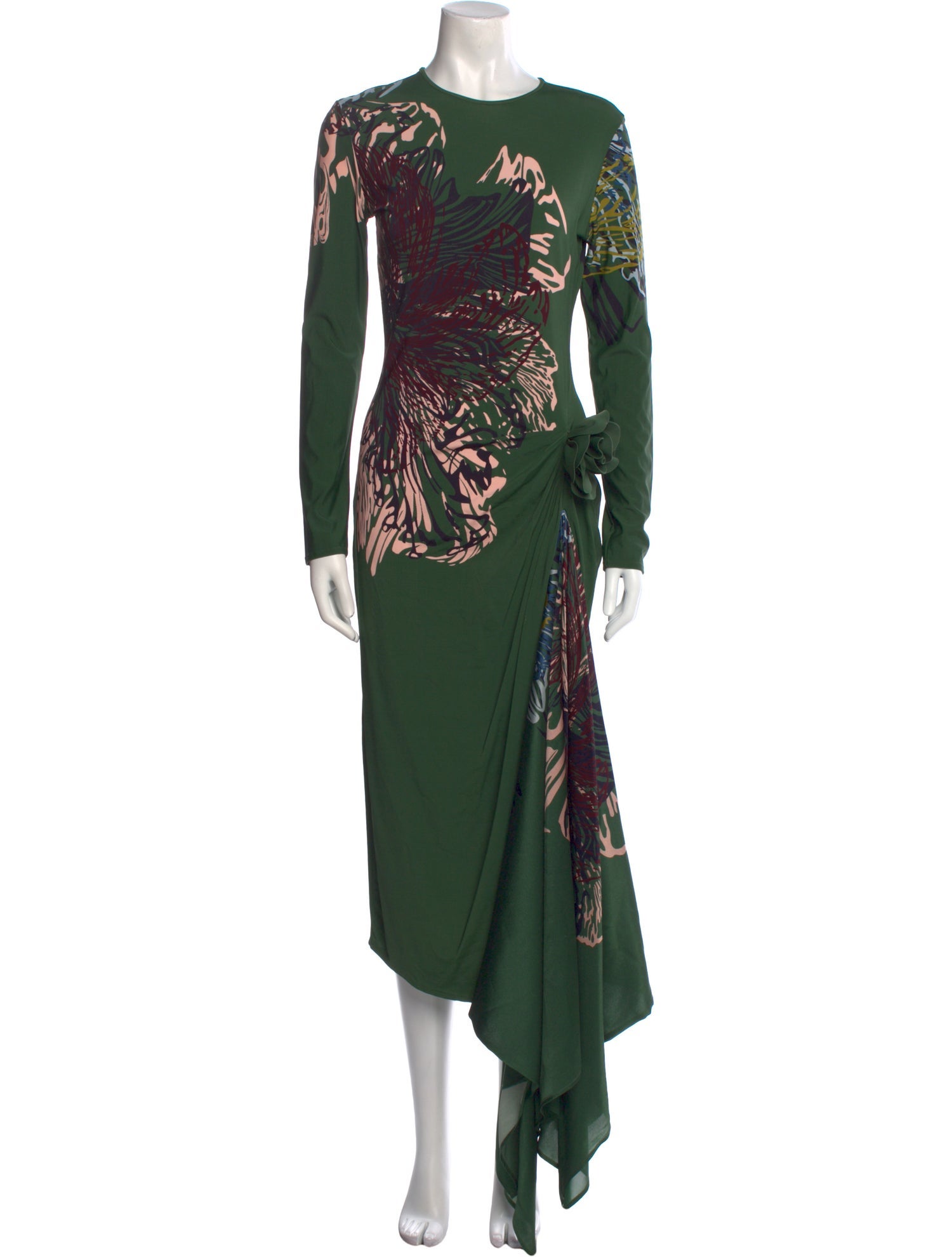 Silvia Tcherassi Printed Long Dress