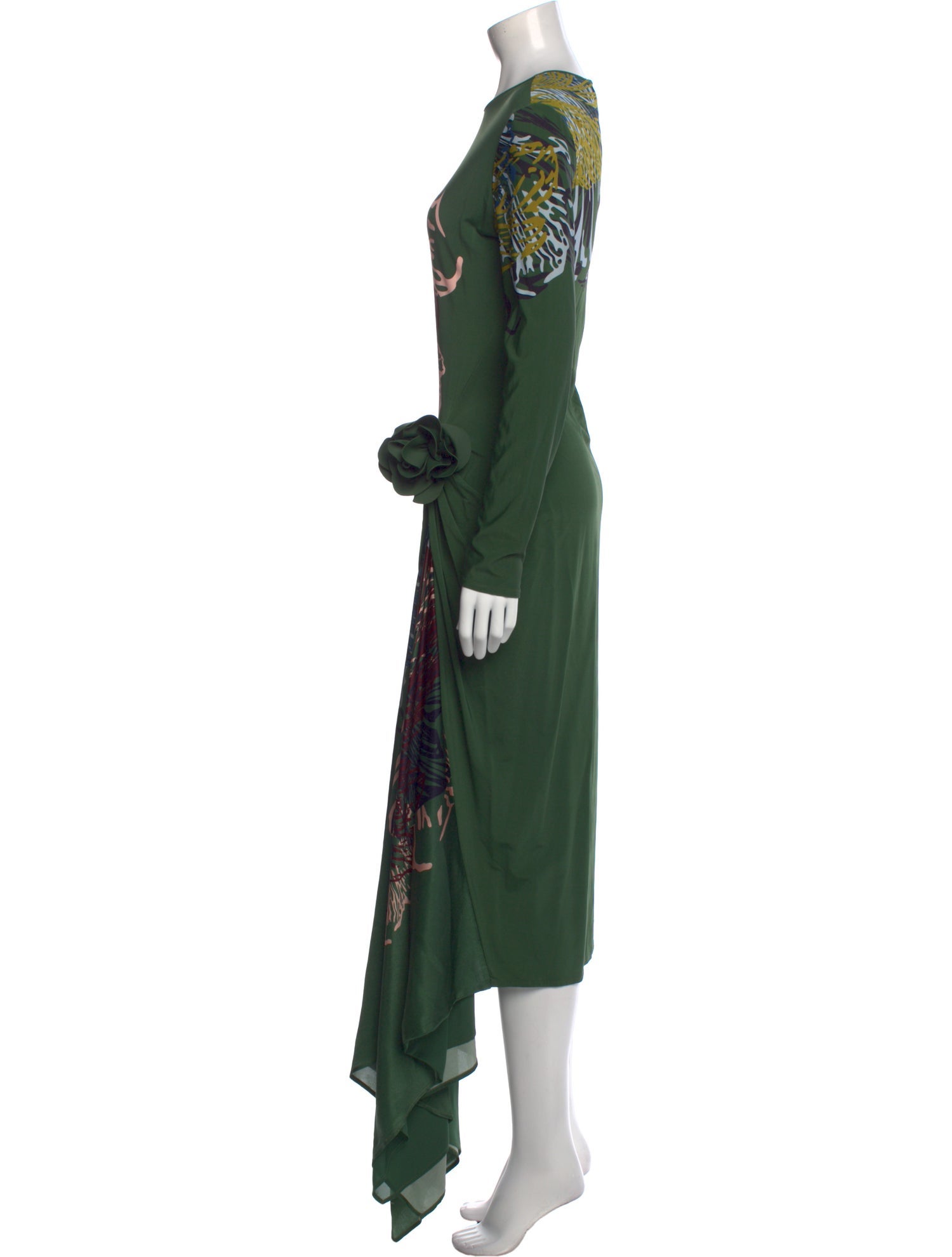 Silvia Tcherassi Printed Long Dress