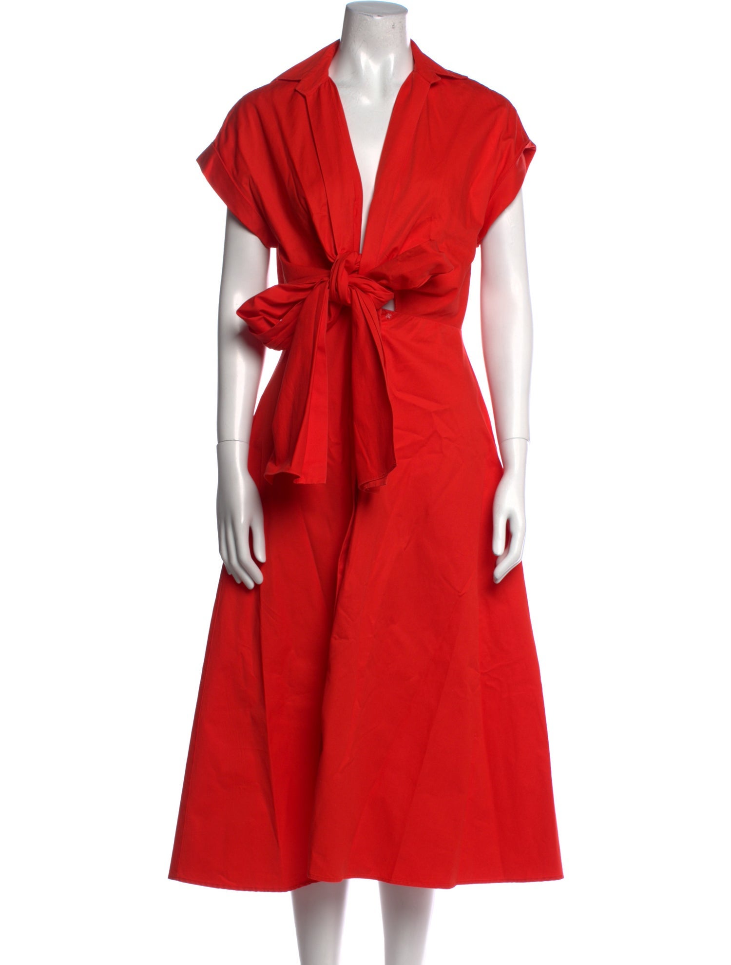 Silvia Tcherassi V-Neck Long Dress