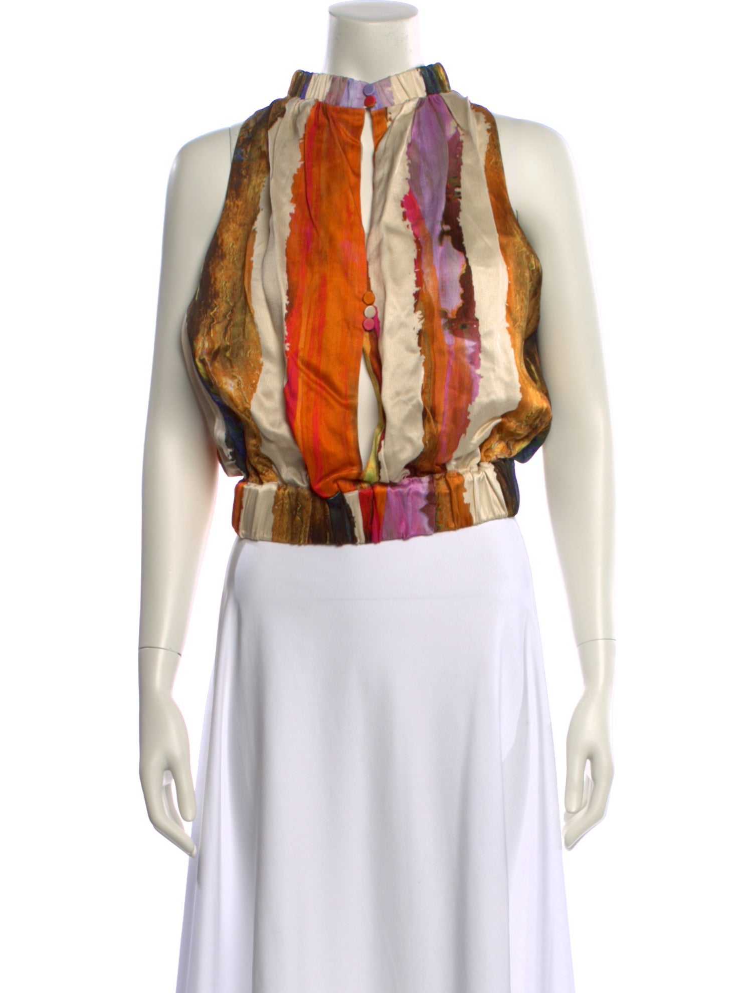 Rossignol x Emilio Pucci Printed Long Sleeve Athletic Top - Black