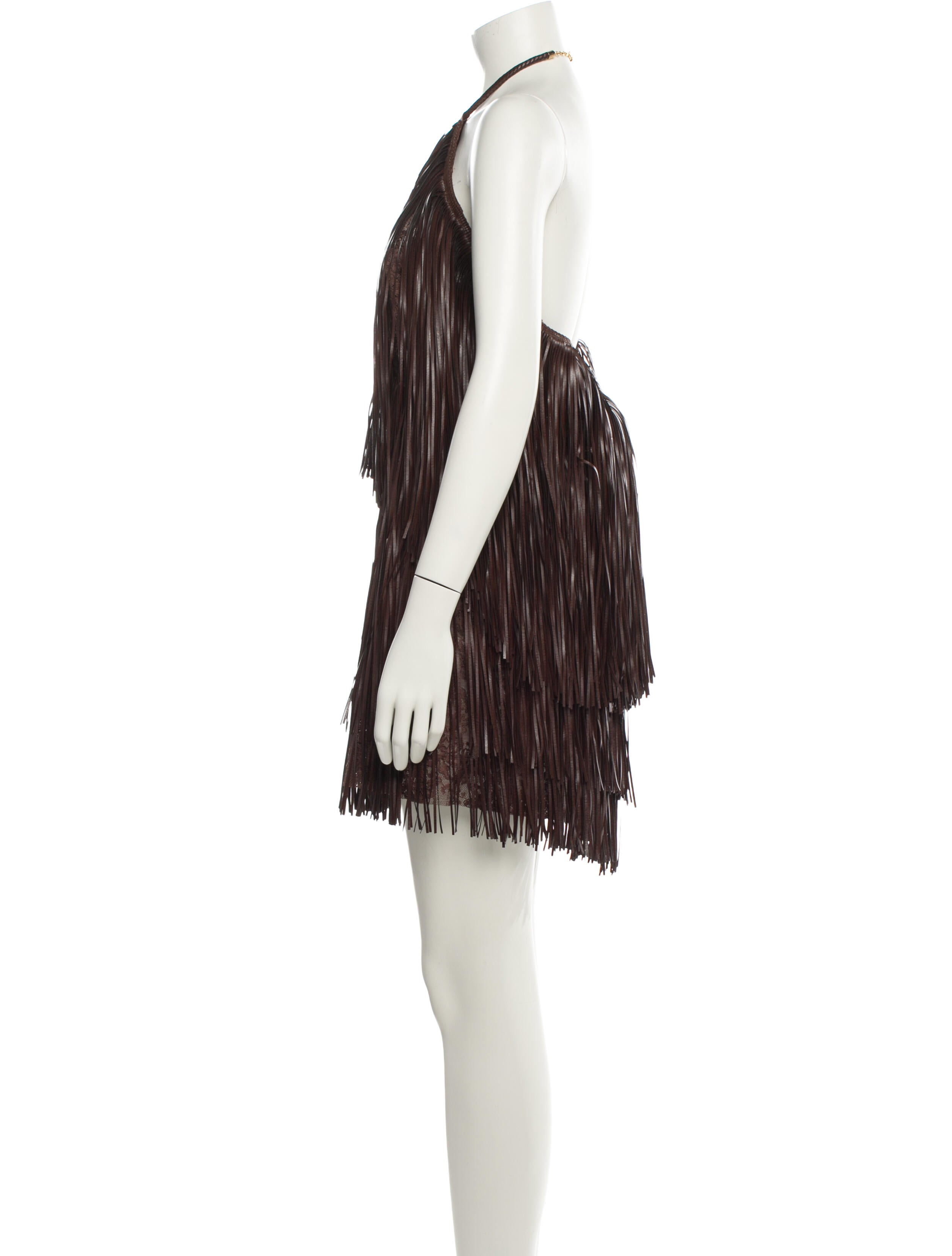 Silvia Tcherassi Halterneck Mini Dress