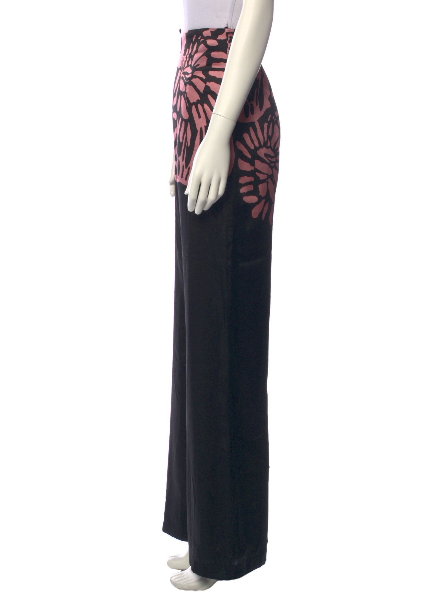 Silvia Tcherassi Silk Wide Leg Pants
