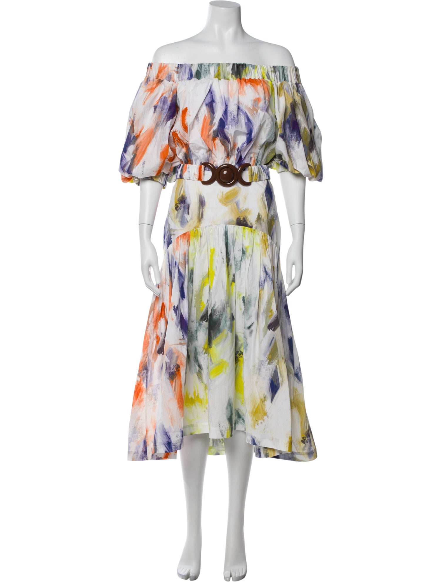 Silvia Tcherassi Printed Long Dress