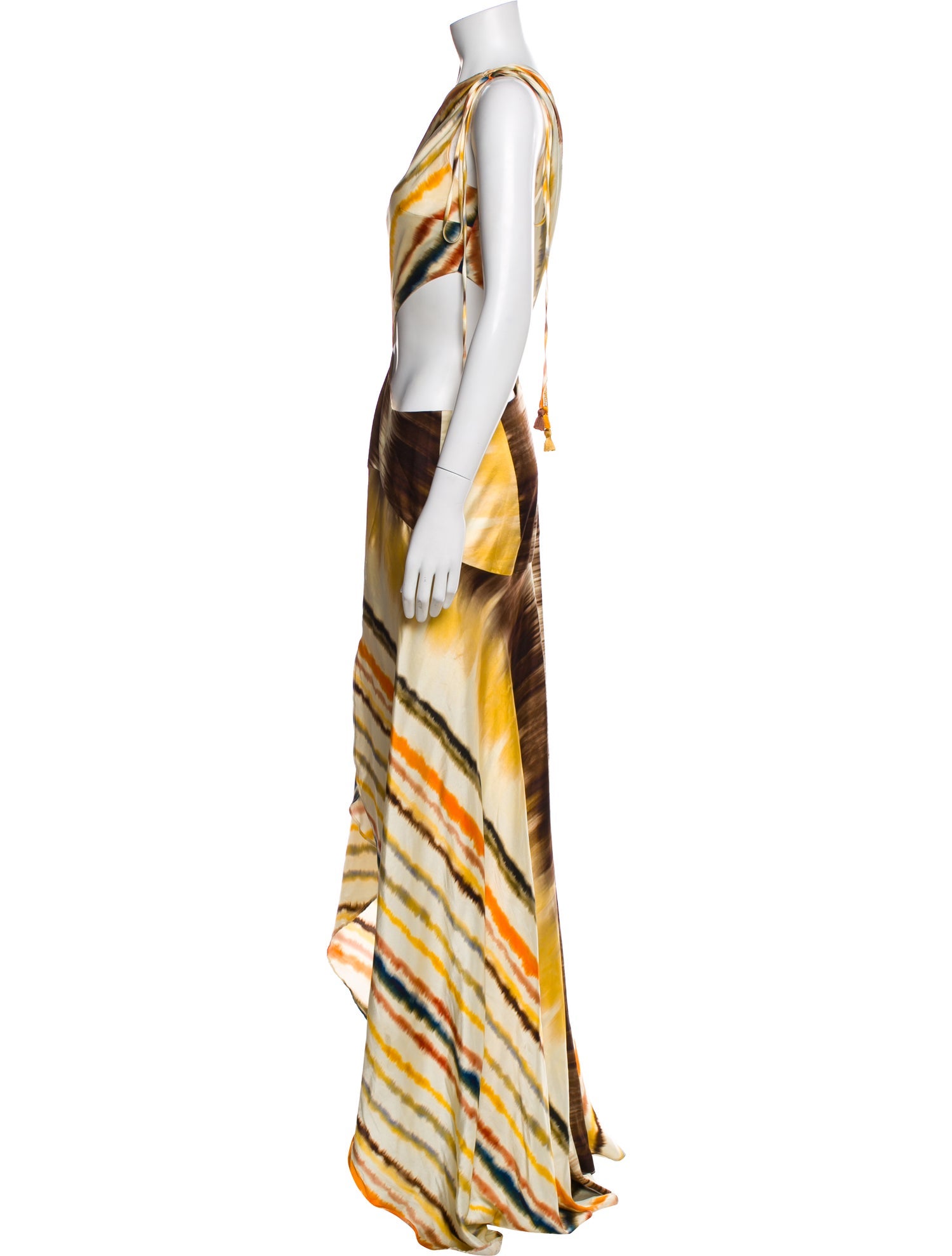 Silvia Tcherassi Silk Long Dress