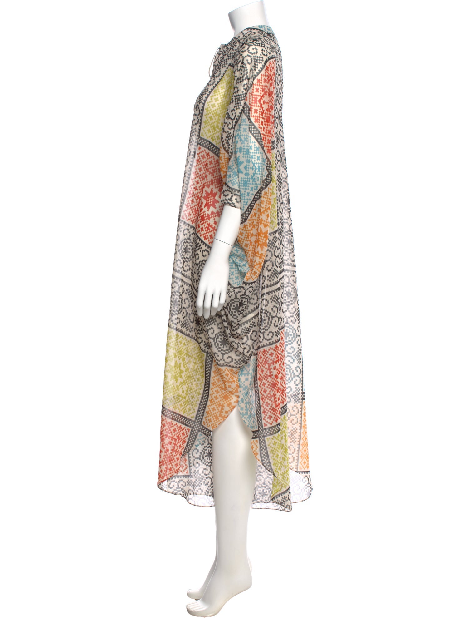 Silvia Tcherassi Paisley Print Long Dress w/ Tags