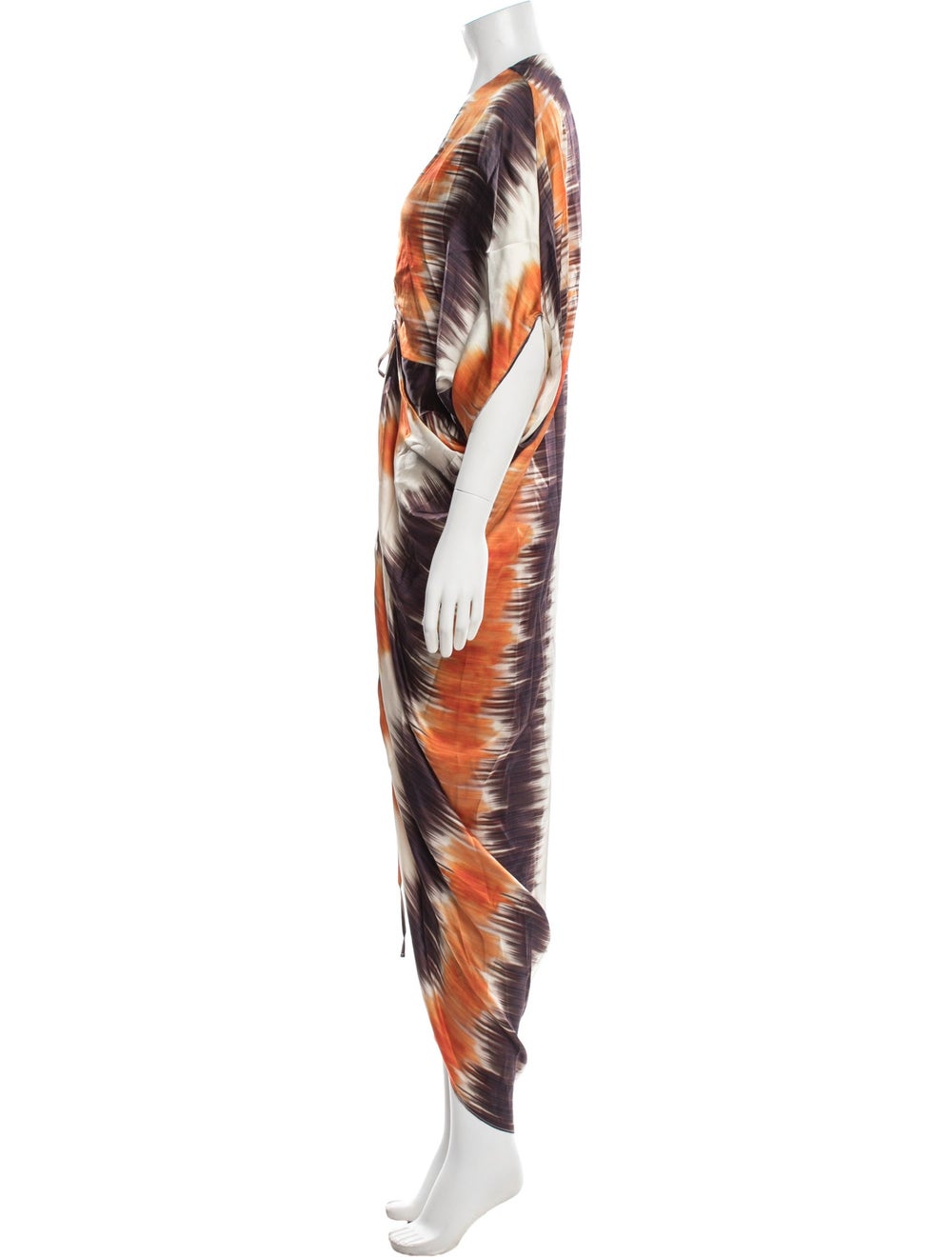 Silvia Tcherassi Silk Long Dress View 2