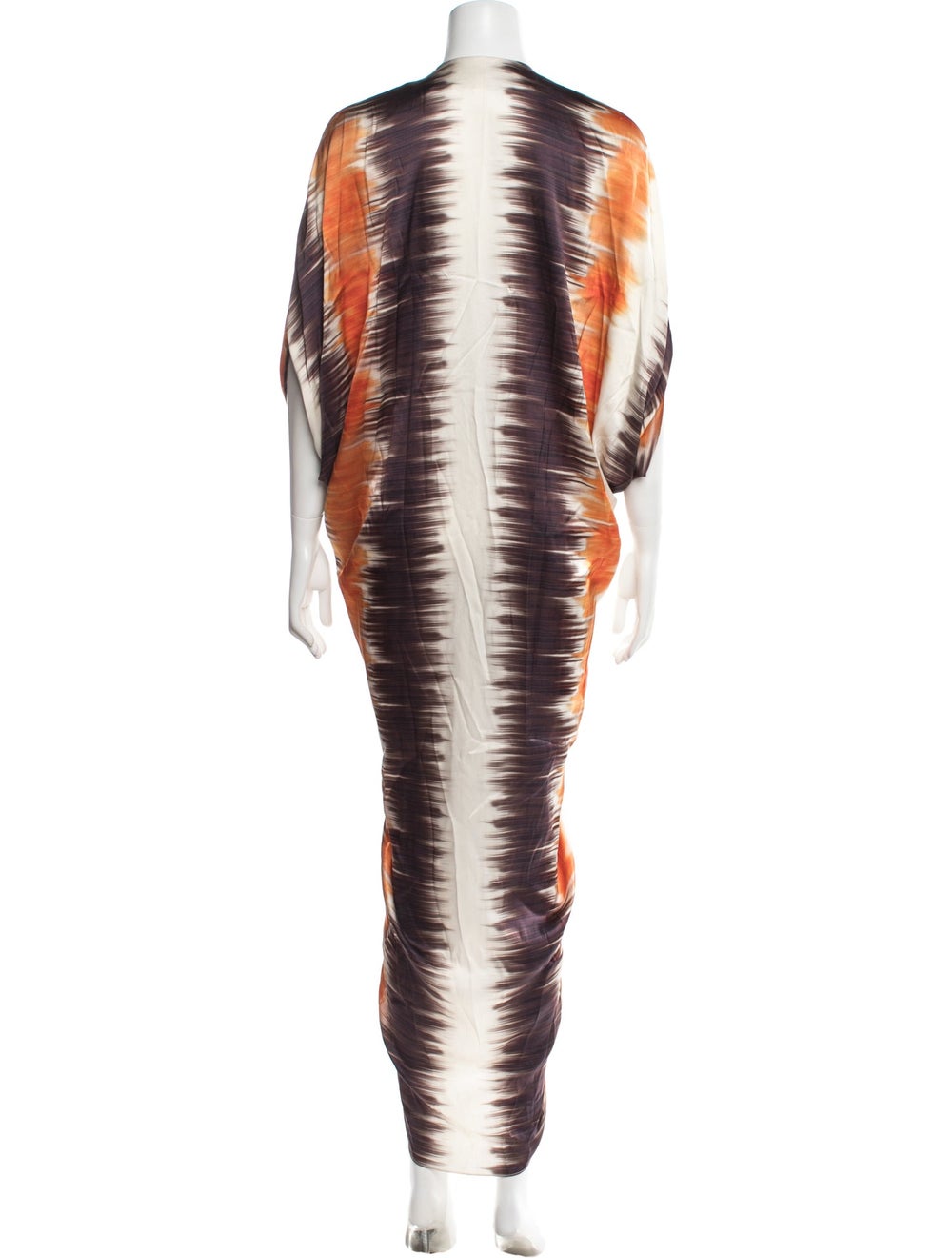 Silvia Tcherassi Silk Long Dress View 3
