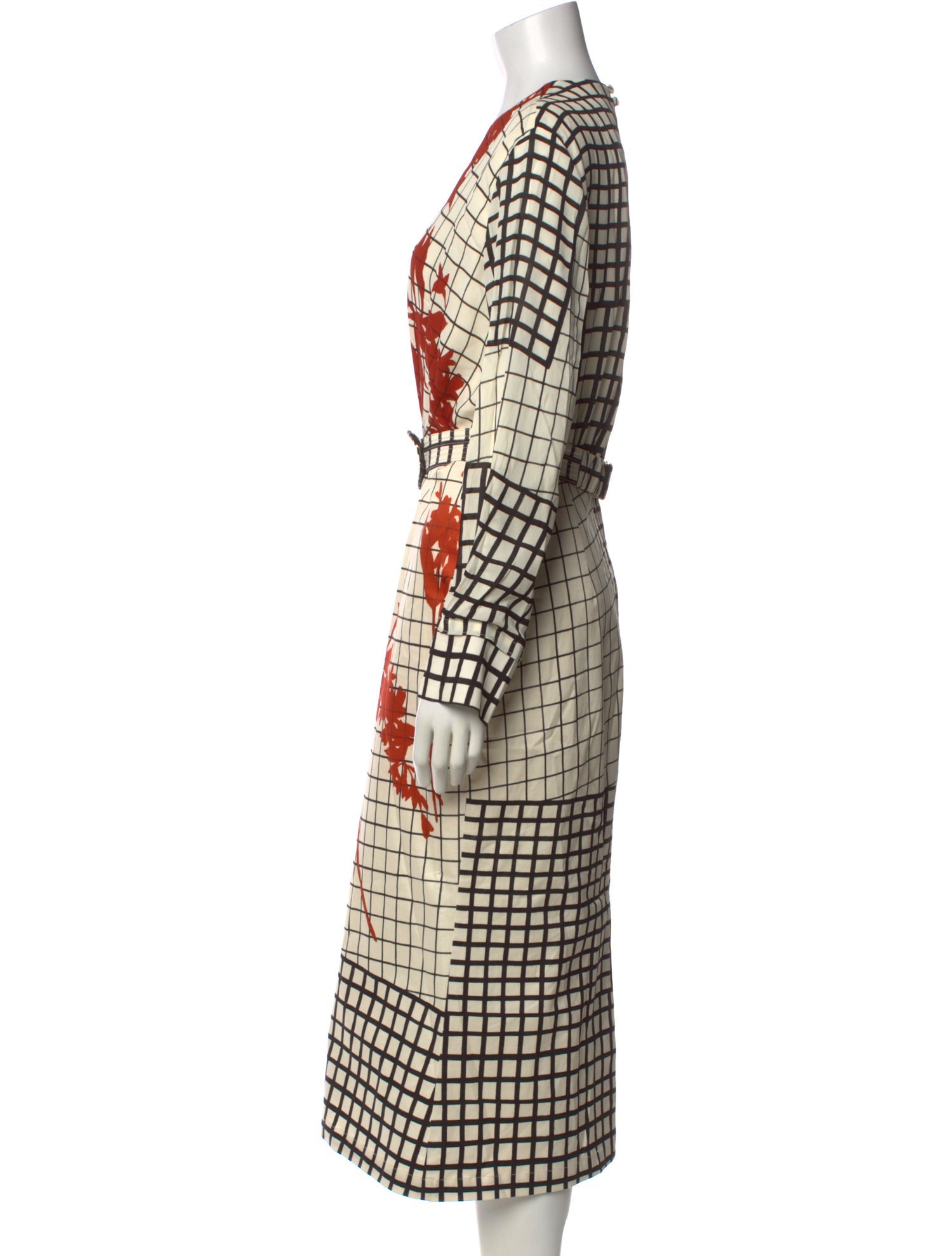 Silvia Tcherassi Printed Midi Length Dress