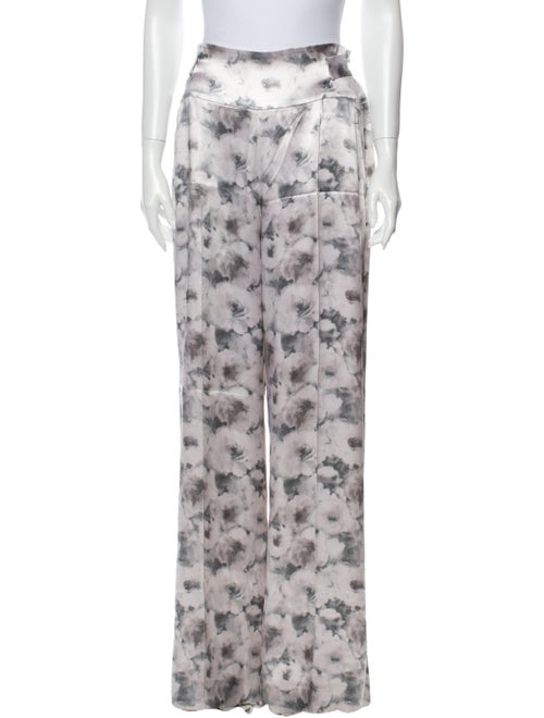 Alejandra Alonso Rojas Silk Wide Leg Pants