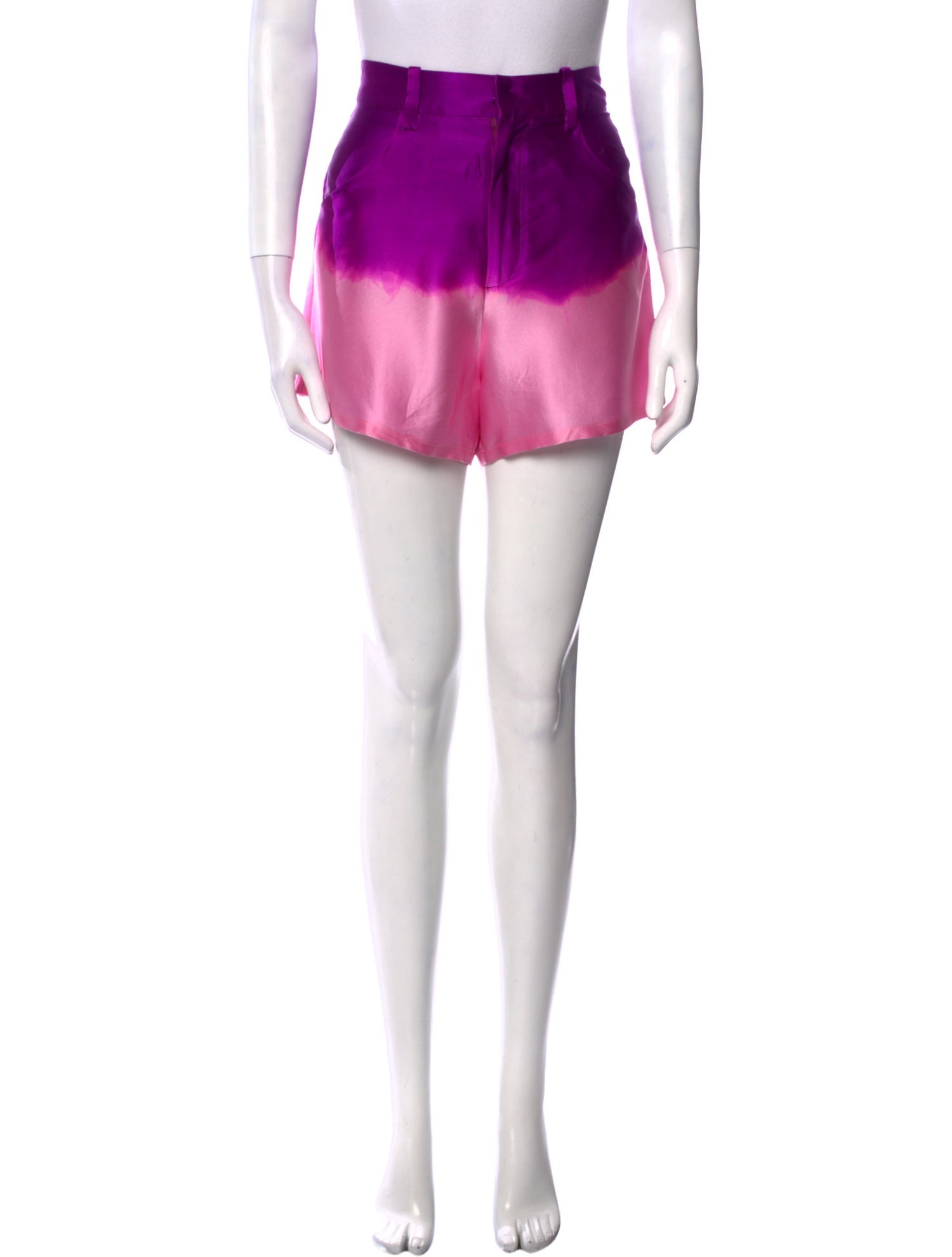 Alejandra Alonso Rojas Silk Mini Shorts