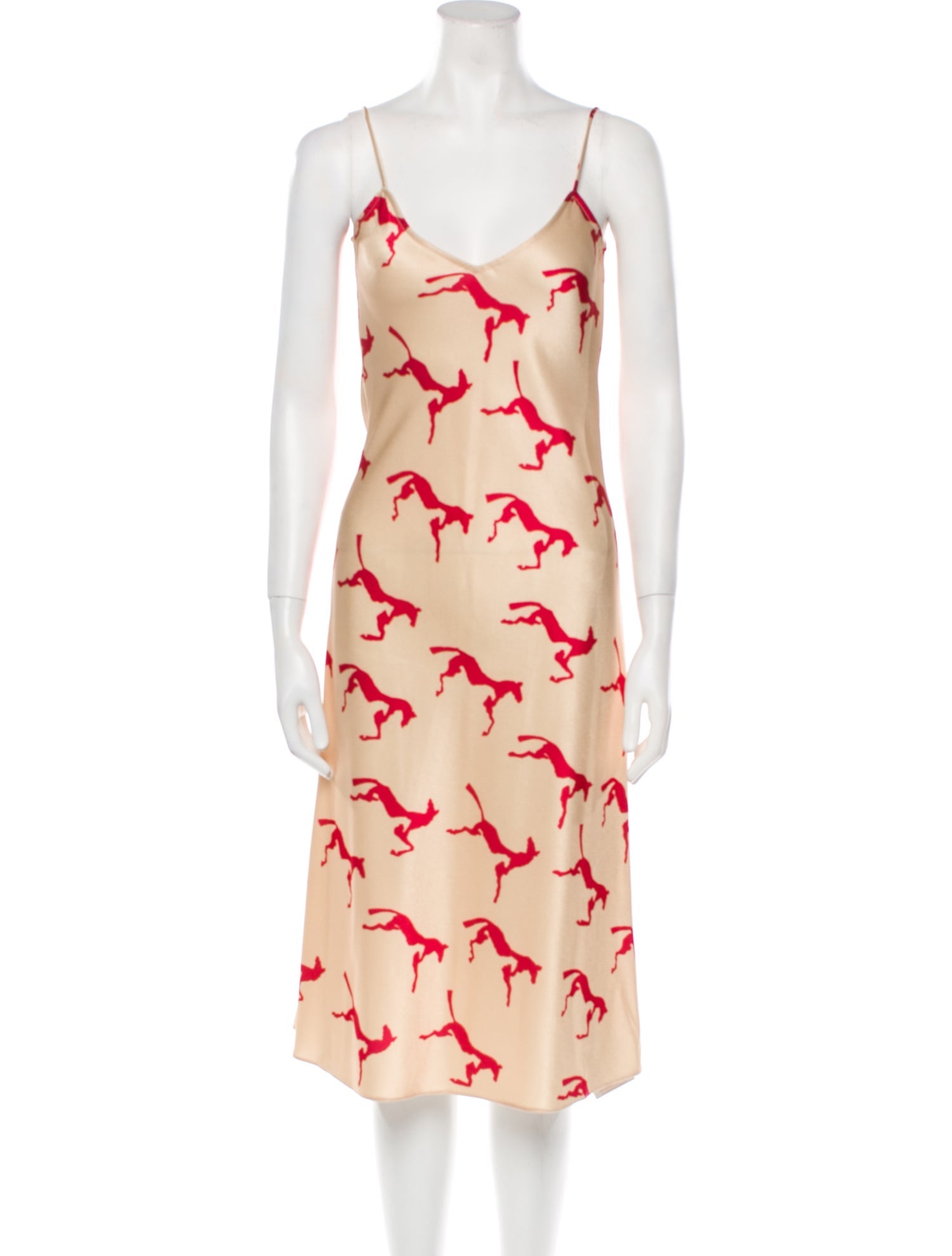 Alejandra Alonso Rojas Floral Print Knee-Length Dress