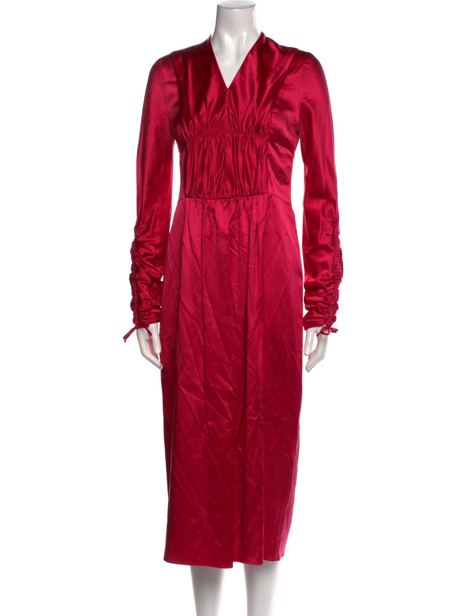 Alejandra Alonso Rojas Silk Long Dress