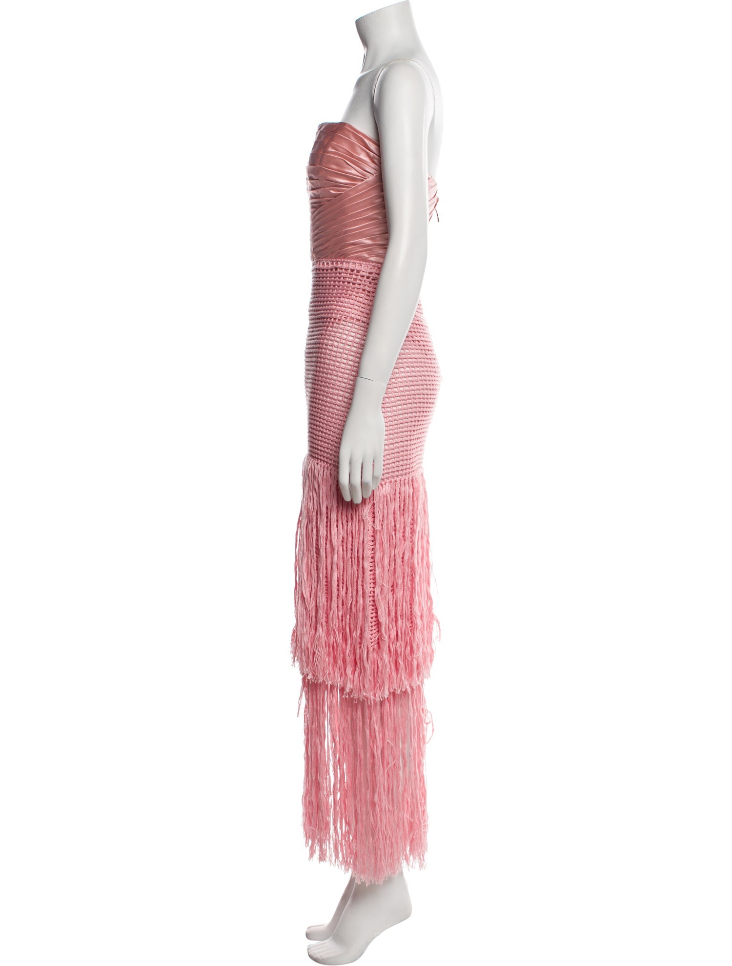 Alejandra Alonso Rojas Silk Midi Length Dress