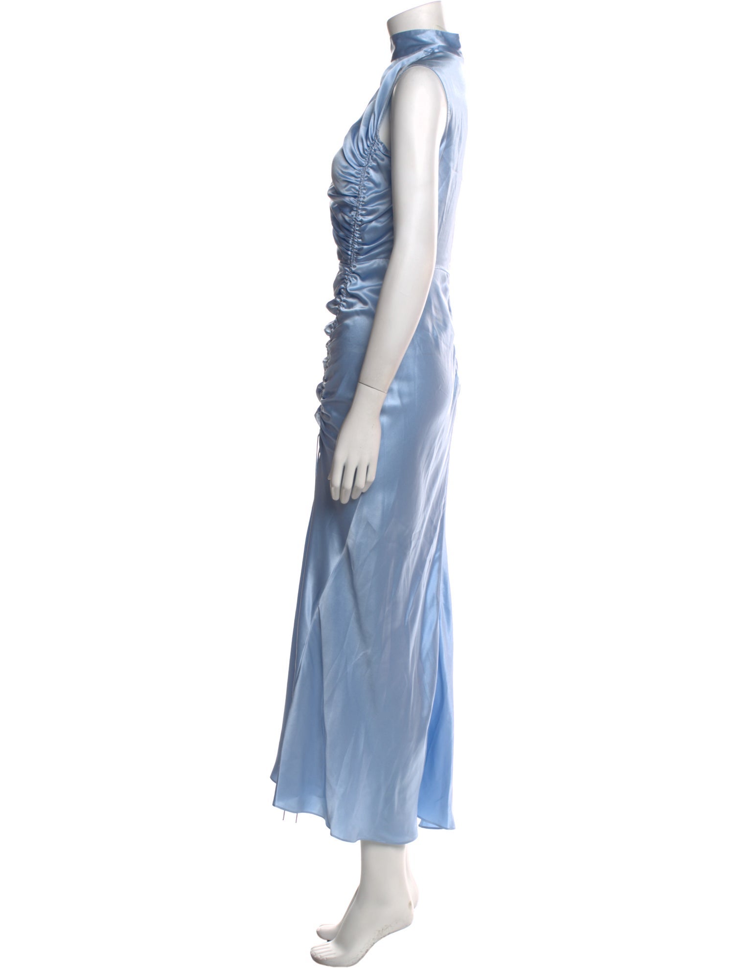 Alejandra Alonso Rojas Silk Long Dress