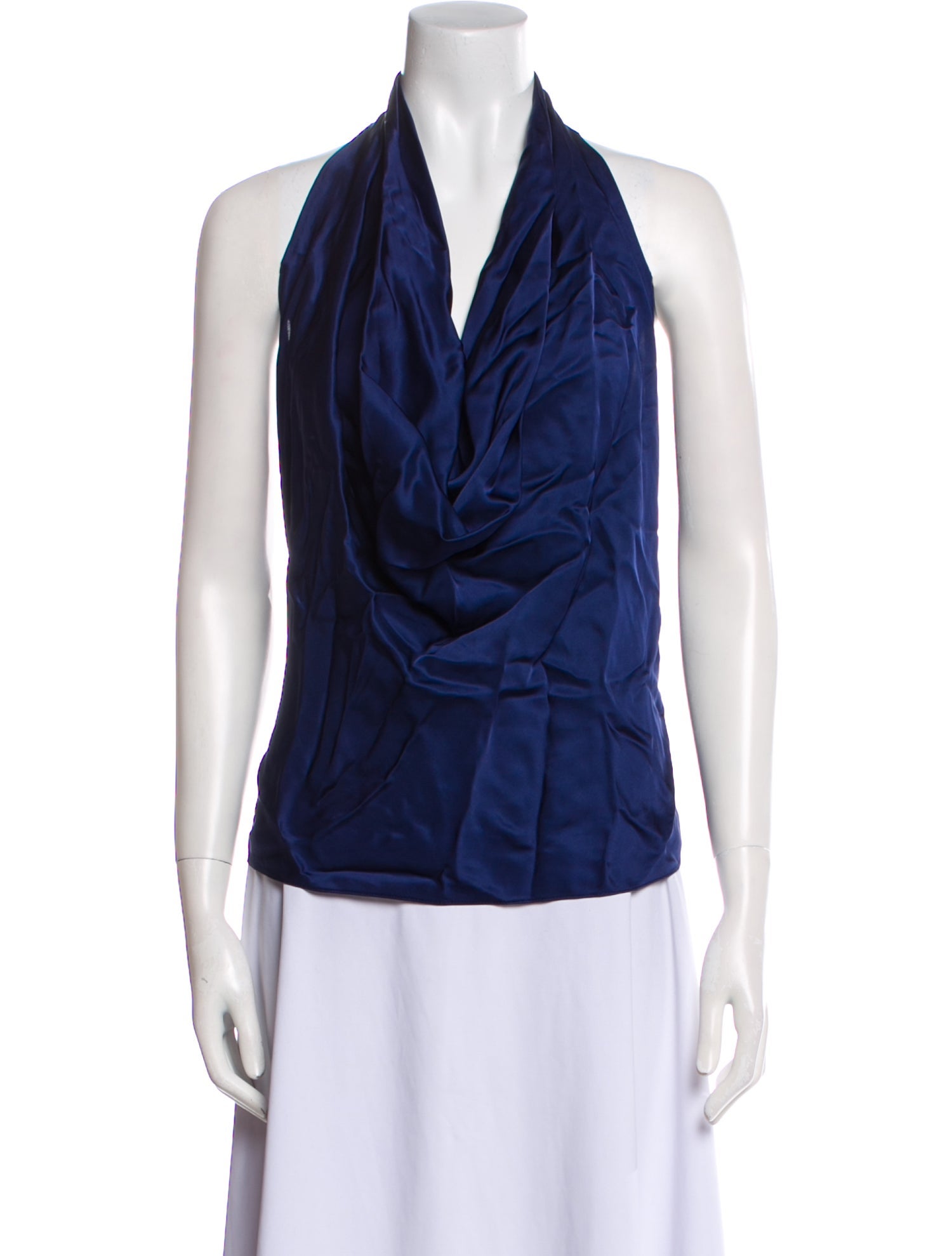 Alejandra Alonso Rojas Cowl Neck Sleeveless Top w/ Tags