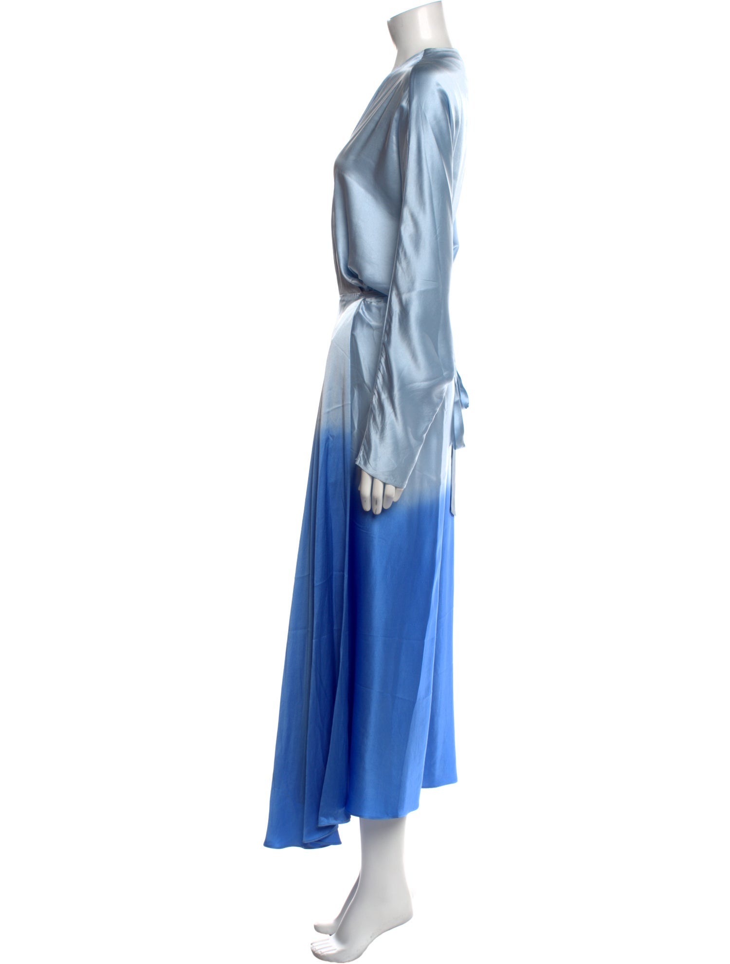 Alejandra Alonso Rojas Silk Long Dress