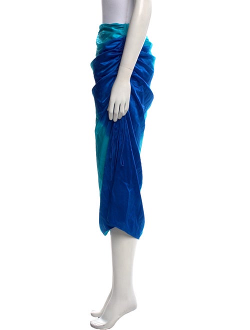 Alejandra Alonso Rojas Silk Midi Length Skirt