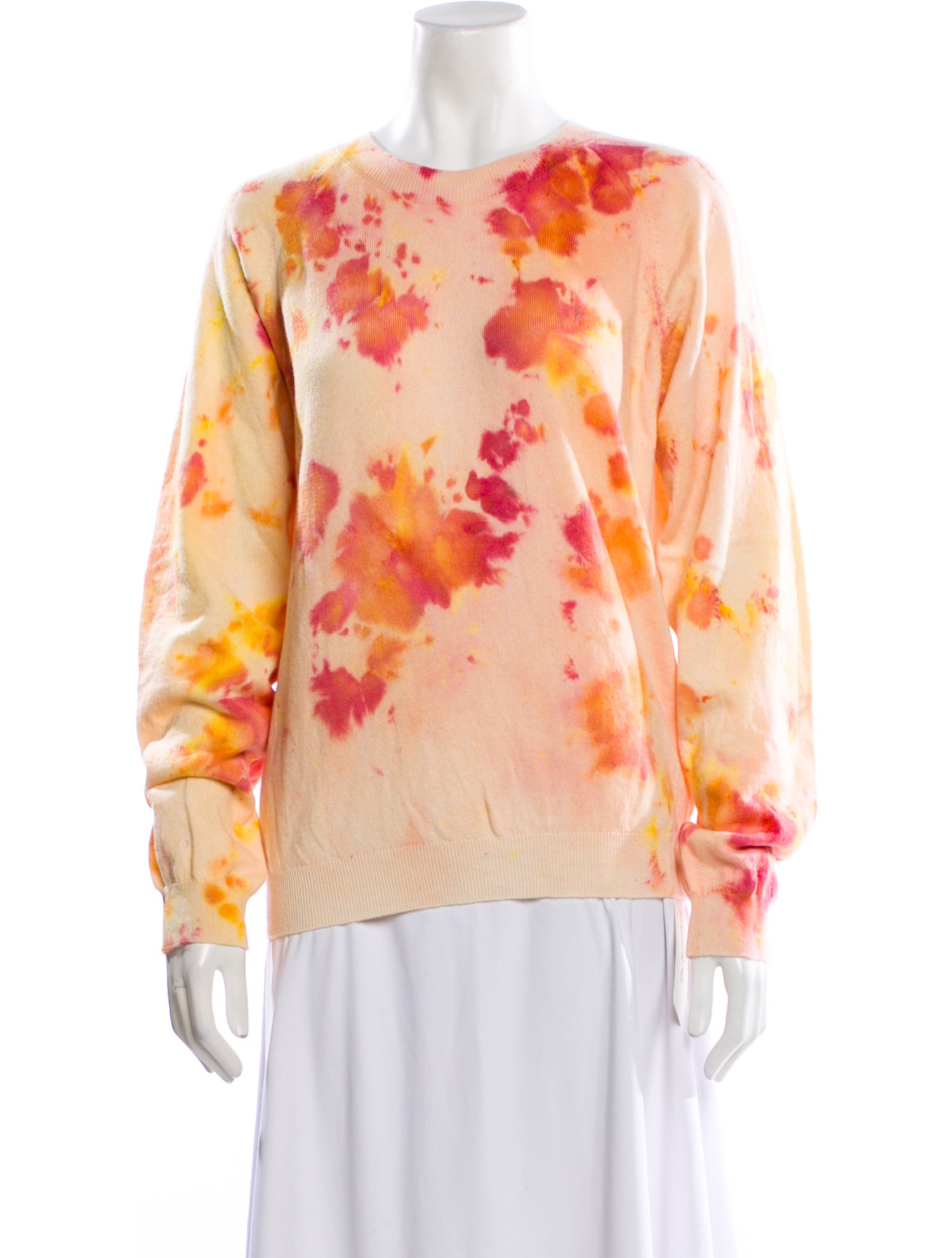 Alejandra Alonso Rojas Cashmere Printed Sweater