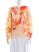 Alejandra Alonso Rojas Cashmere Printed Sweater