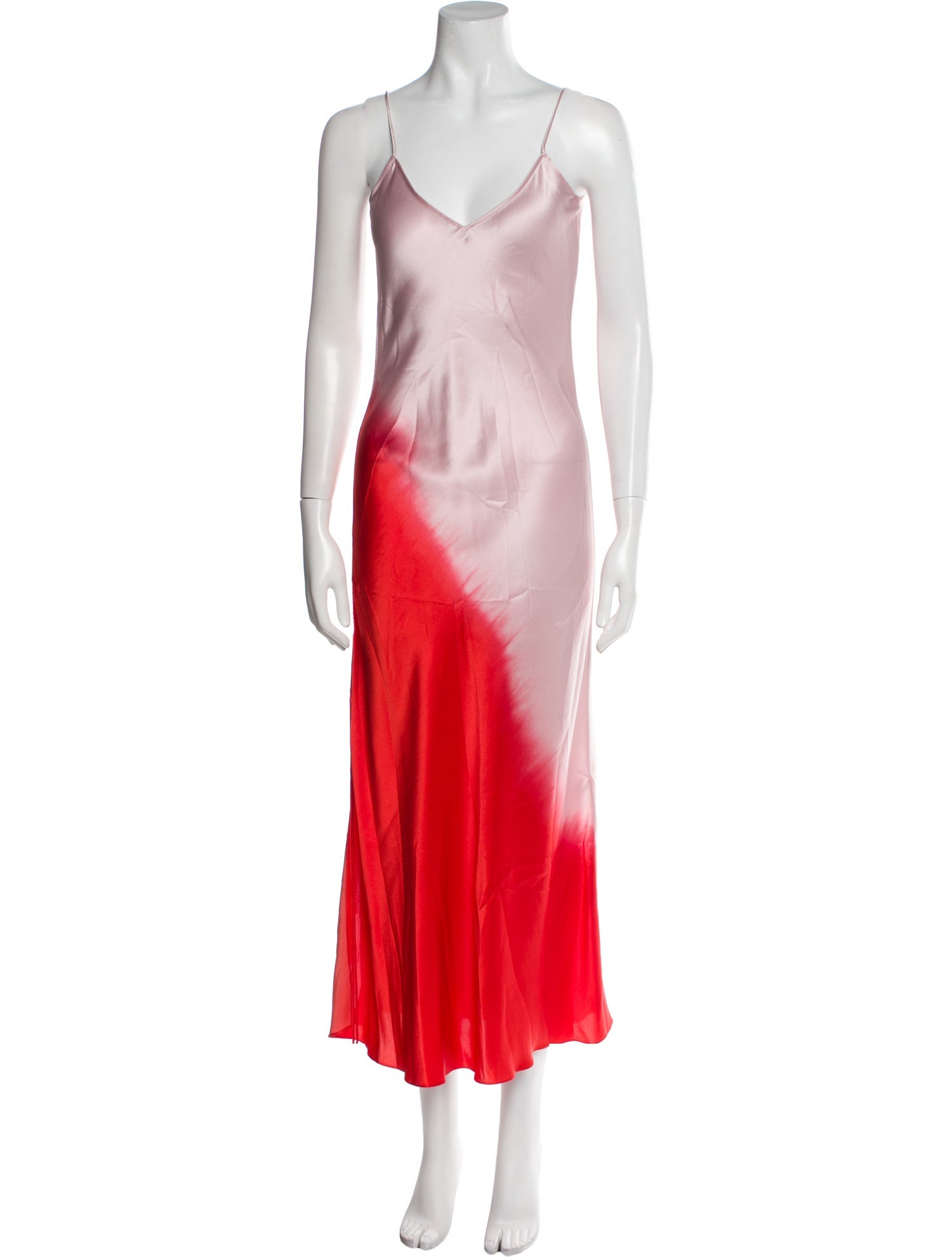 Alejandra Alonso Rojas Silk Long Dress