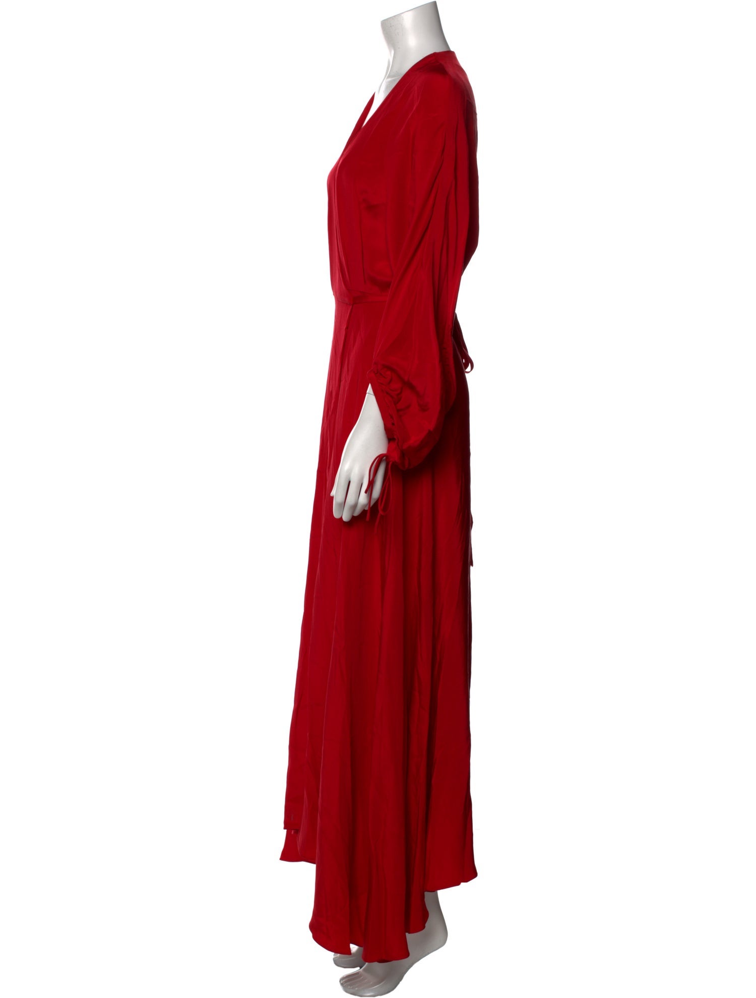 Alejandra Alonso Rojas Silk Long Dress