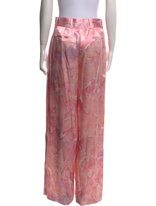 Alejandra Alonso Rojas Silk Wide Leg Pants