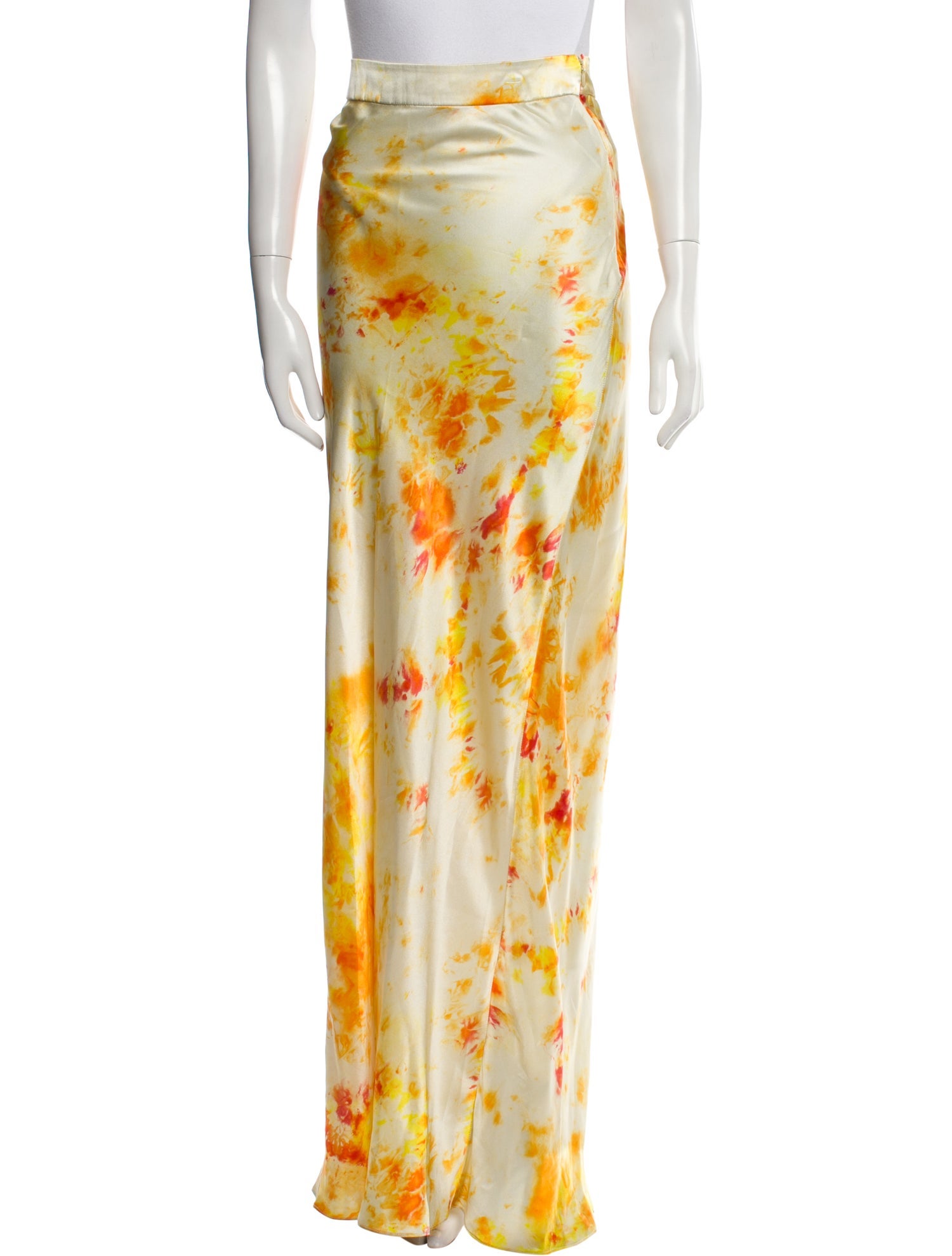 Alejandra Alonso Rojas Silk Long Skirt w/ Tags