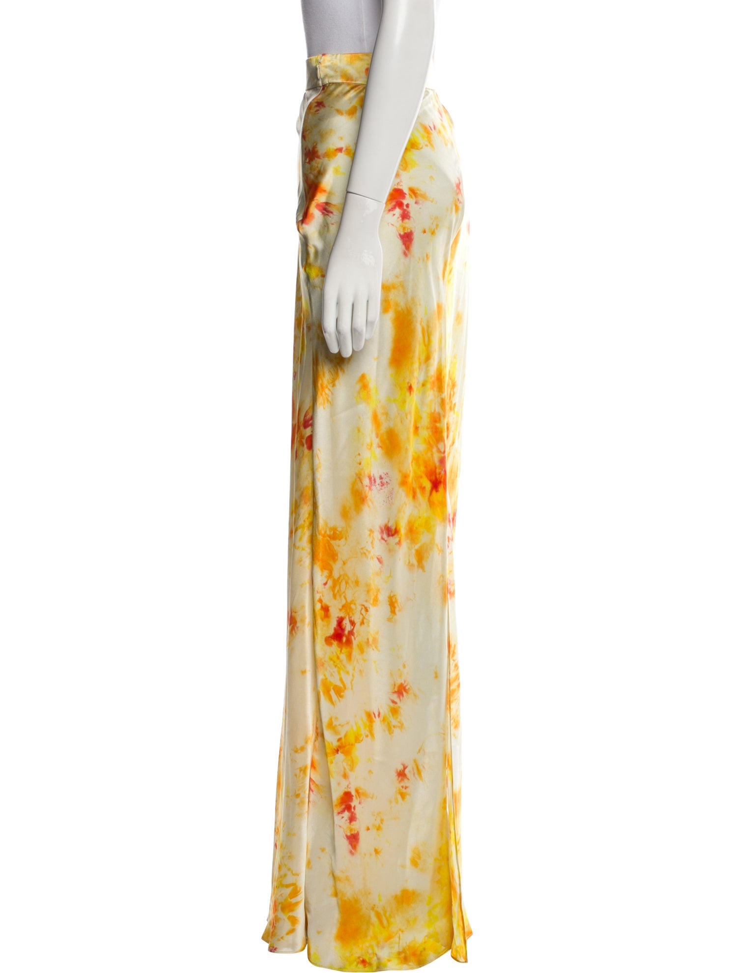 Alejandra Alonso Rojas Silk Long Skirt w/ Tags