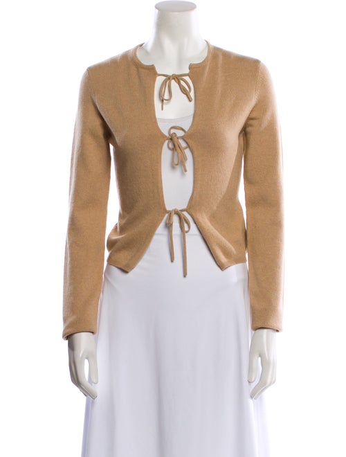 Alejandra Alonso Rojas Cashmere Tie Neck Sweater