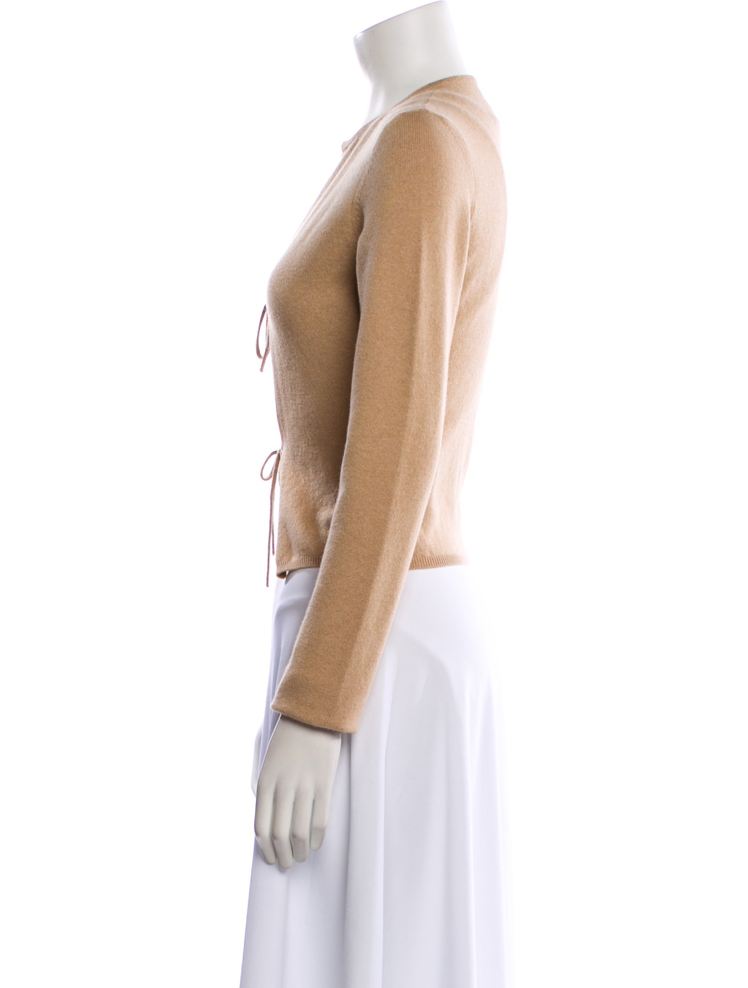 Alejandra Alonso Rojas Cashmere Tie Neck Sweater