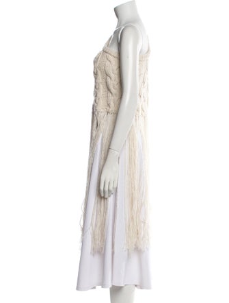 Alejandra Alonso Rojas Cashmere One-Shoulder Sweater