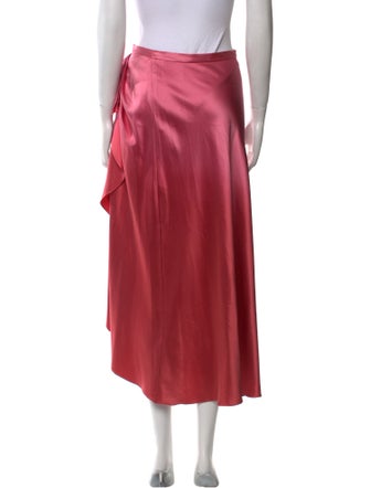 Alejandra Alonso Rojas Silk Midi Length Skirt