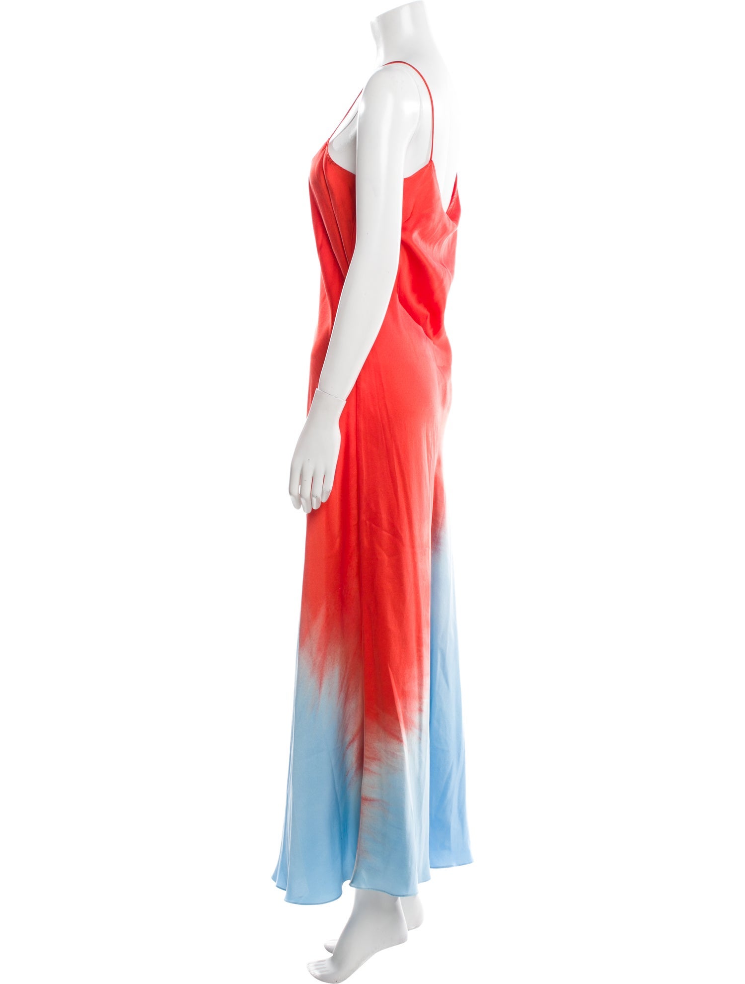Alejandra Alonso Rojas Silk Long Dress