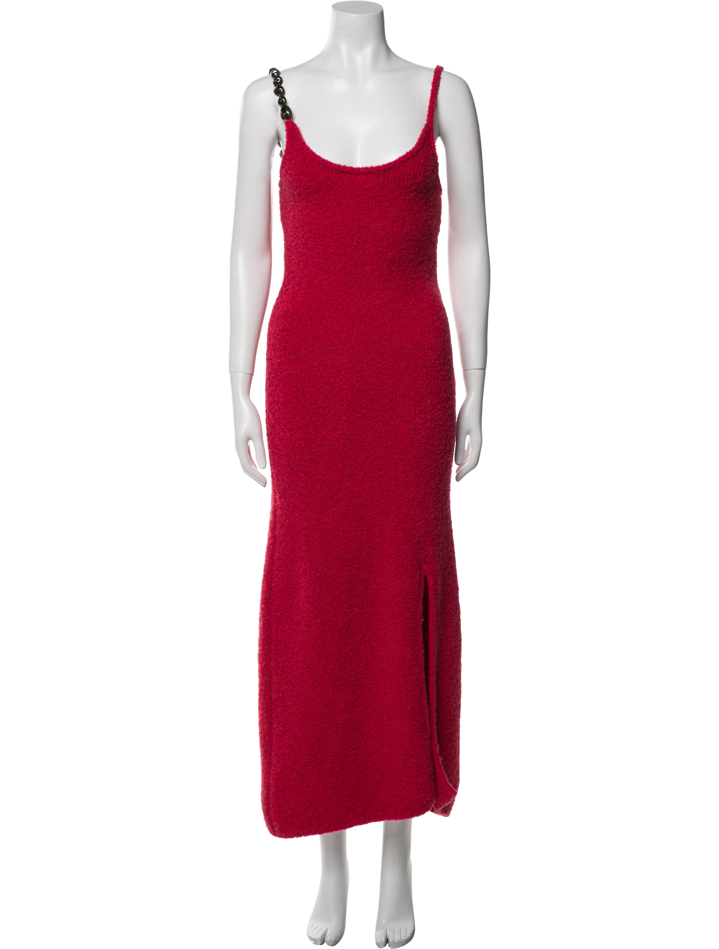 Alejandra Alonso Rojas Scoop Neck Long Dress
