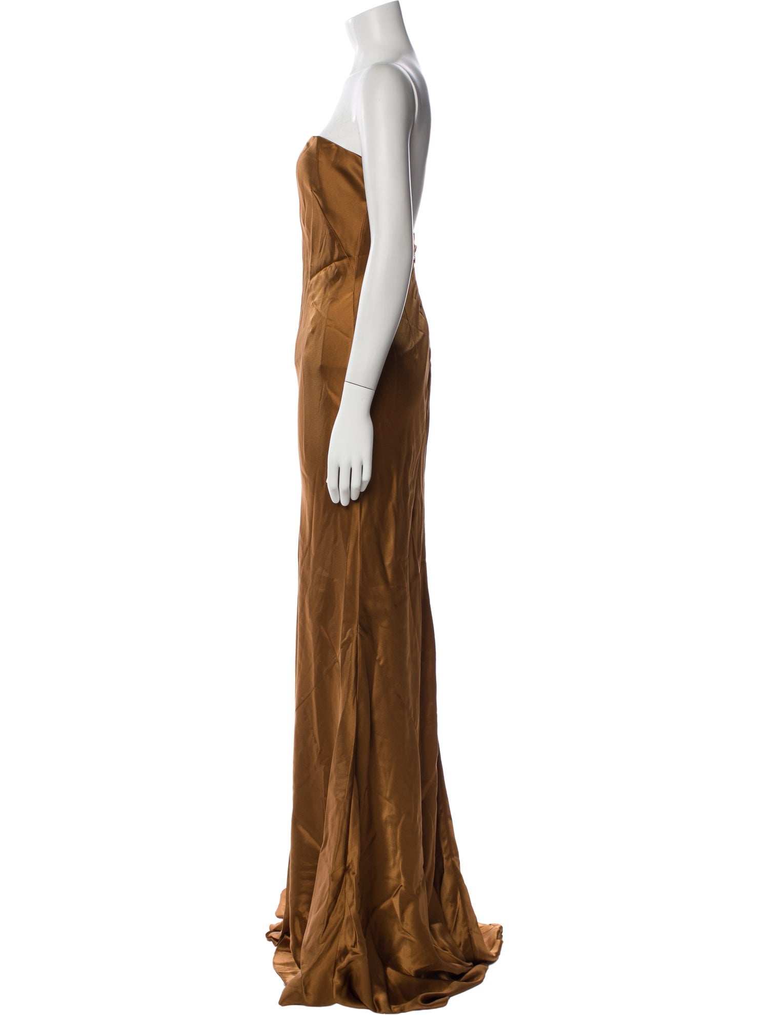 Alejandra Alonso Rojas Silk Long Dress w/ Tags