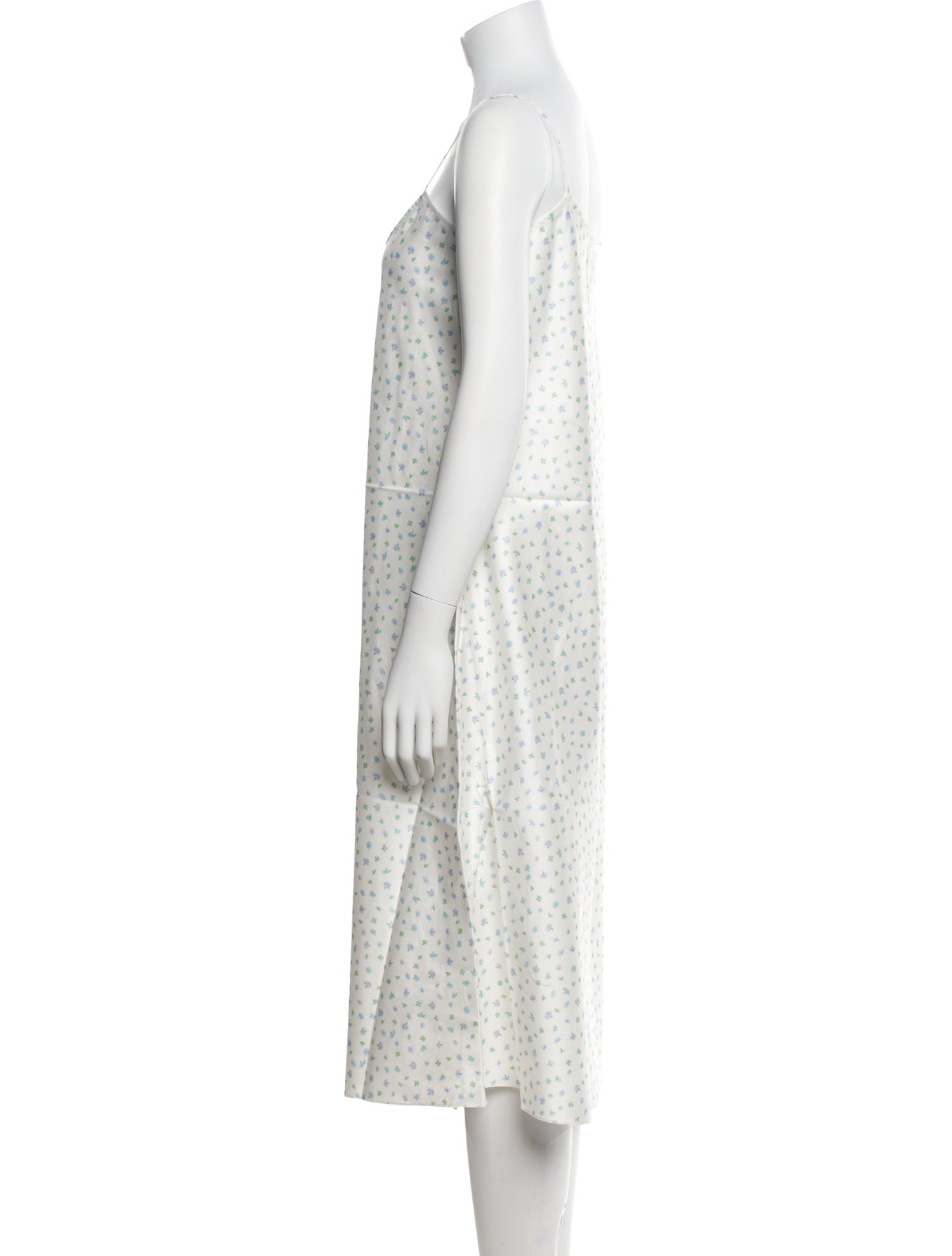 Alejandra Alonso Rojas Polka Dot Print Midi Length Dress w/ Tags