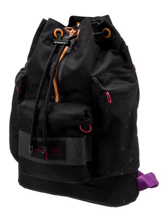AMI x Eastpak Canvas Drawstring Backpack