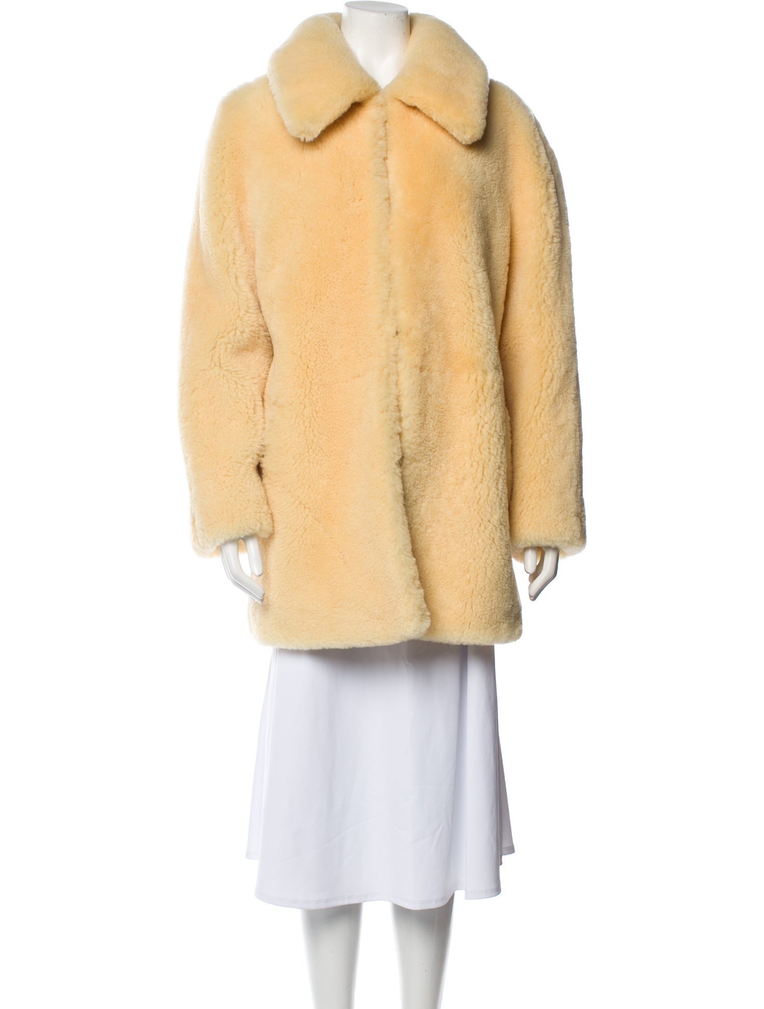 AMI Faux Fur Coat w/ Tags