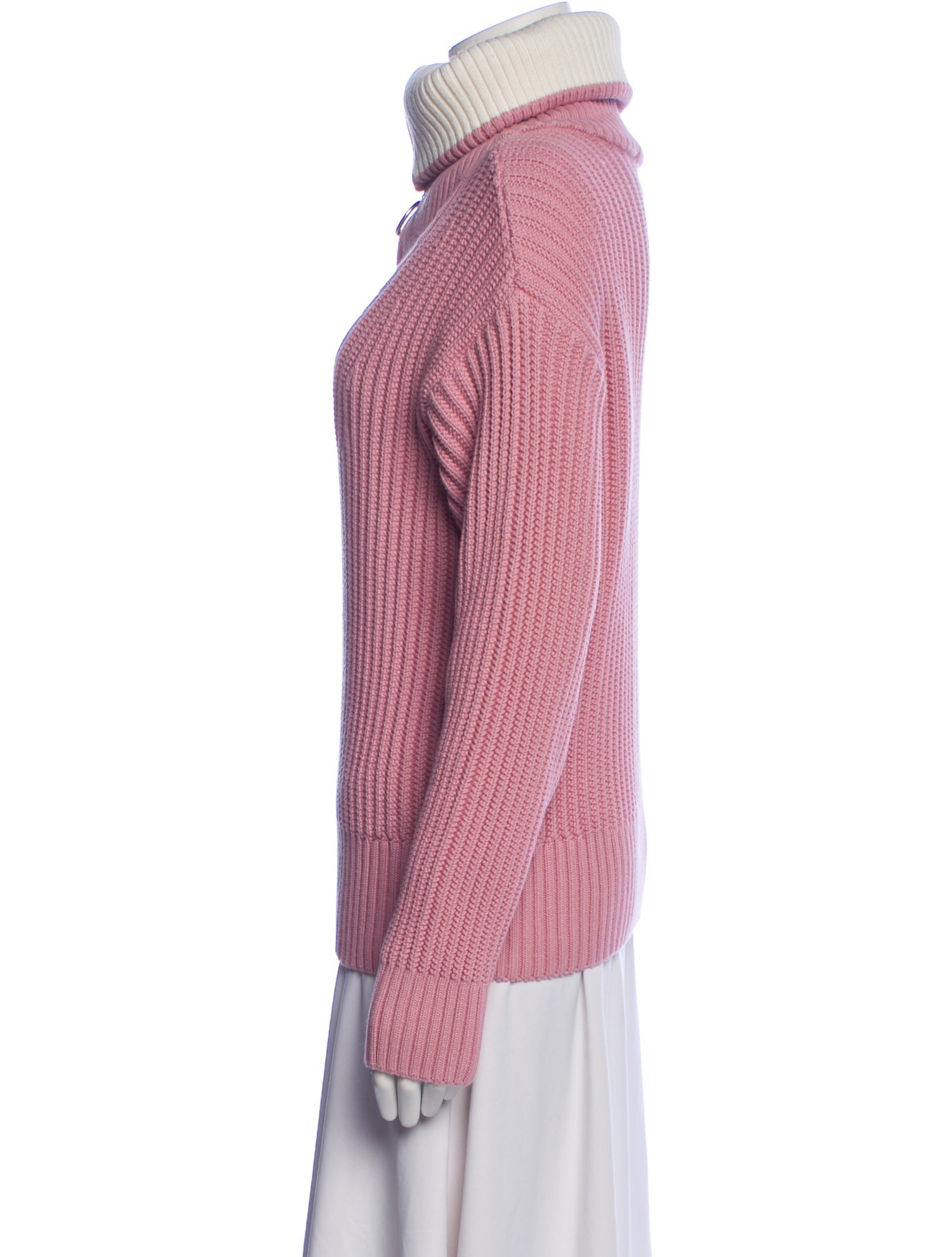 AMI Mock Neck Long Sleeve Sweatshirt