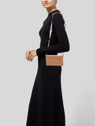 AMI Leather Crossbody Bag