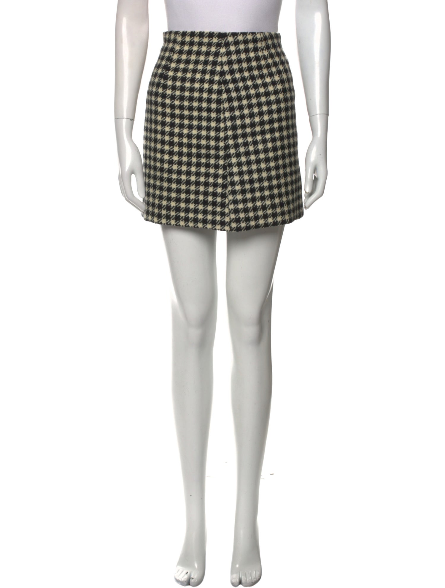 AMI Virgin Wool Mini Skirt