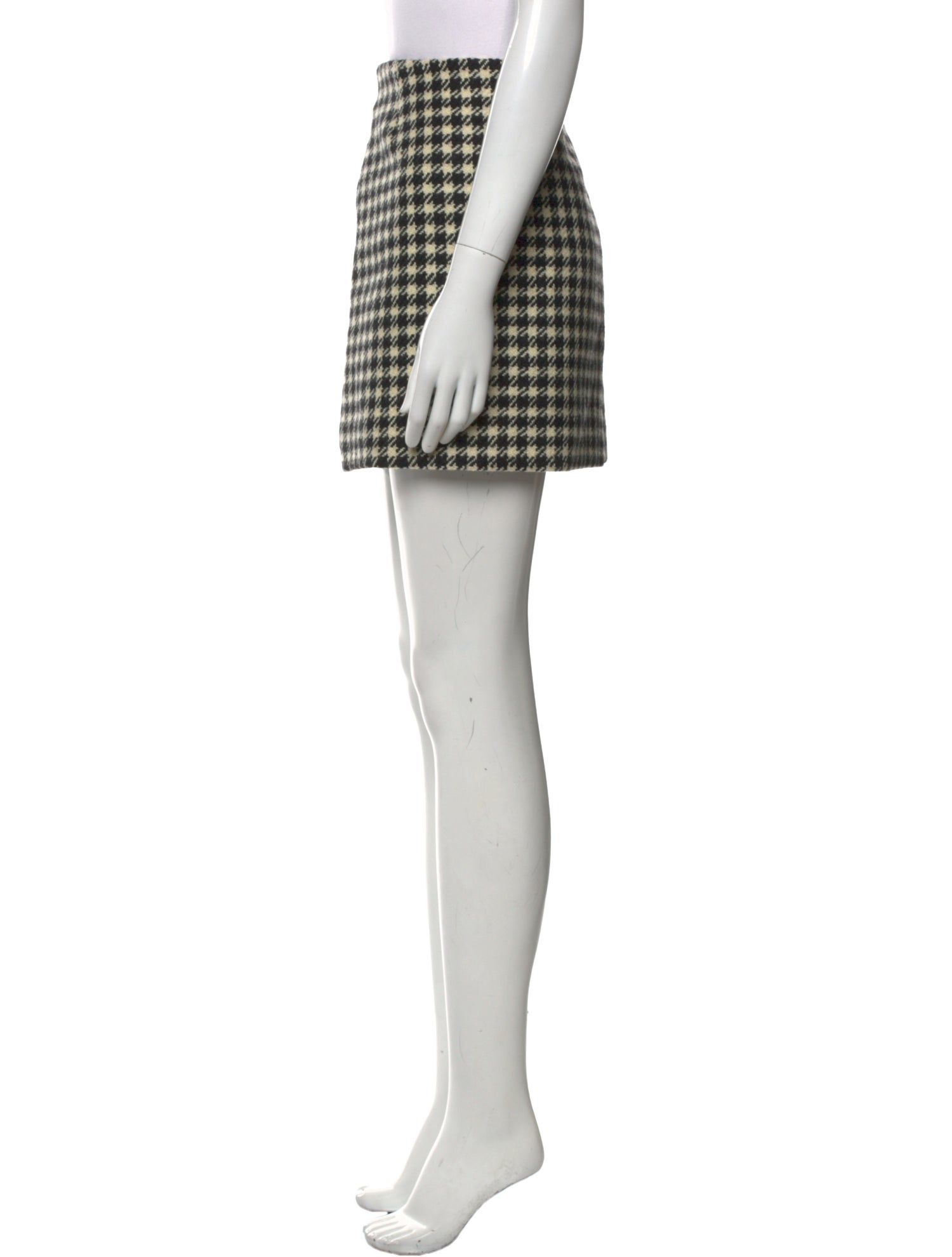 AMI Virgin Wool Mini Skirt