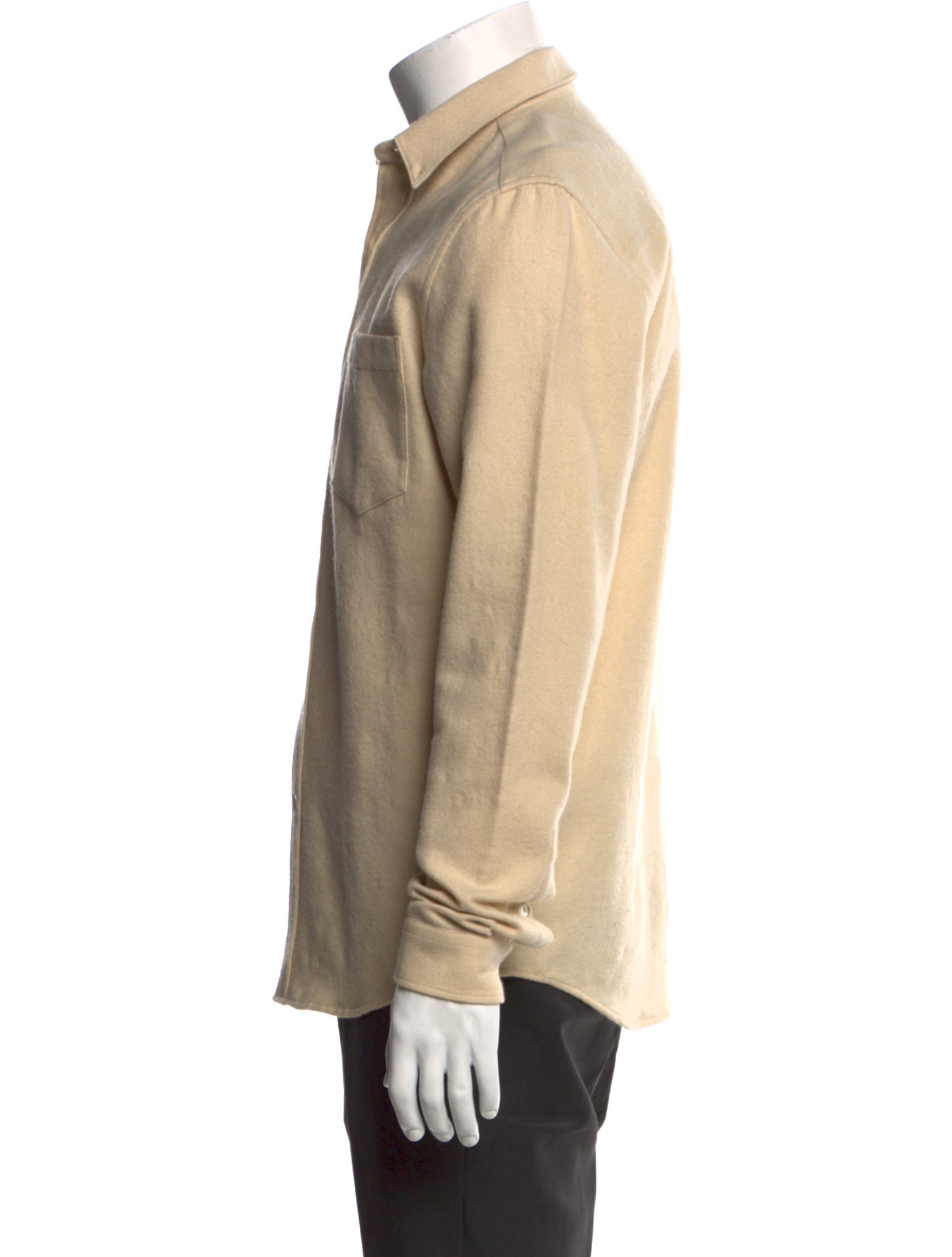 AMI Graphic Print Three-Quarter Sleeve Shirt