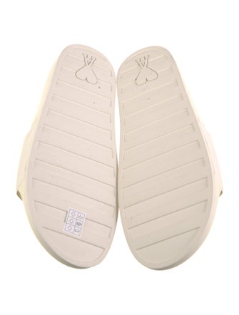 AMI Leather Slides