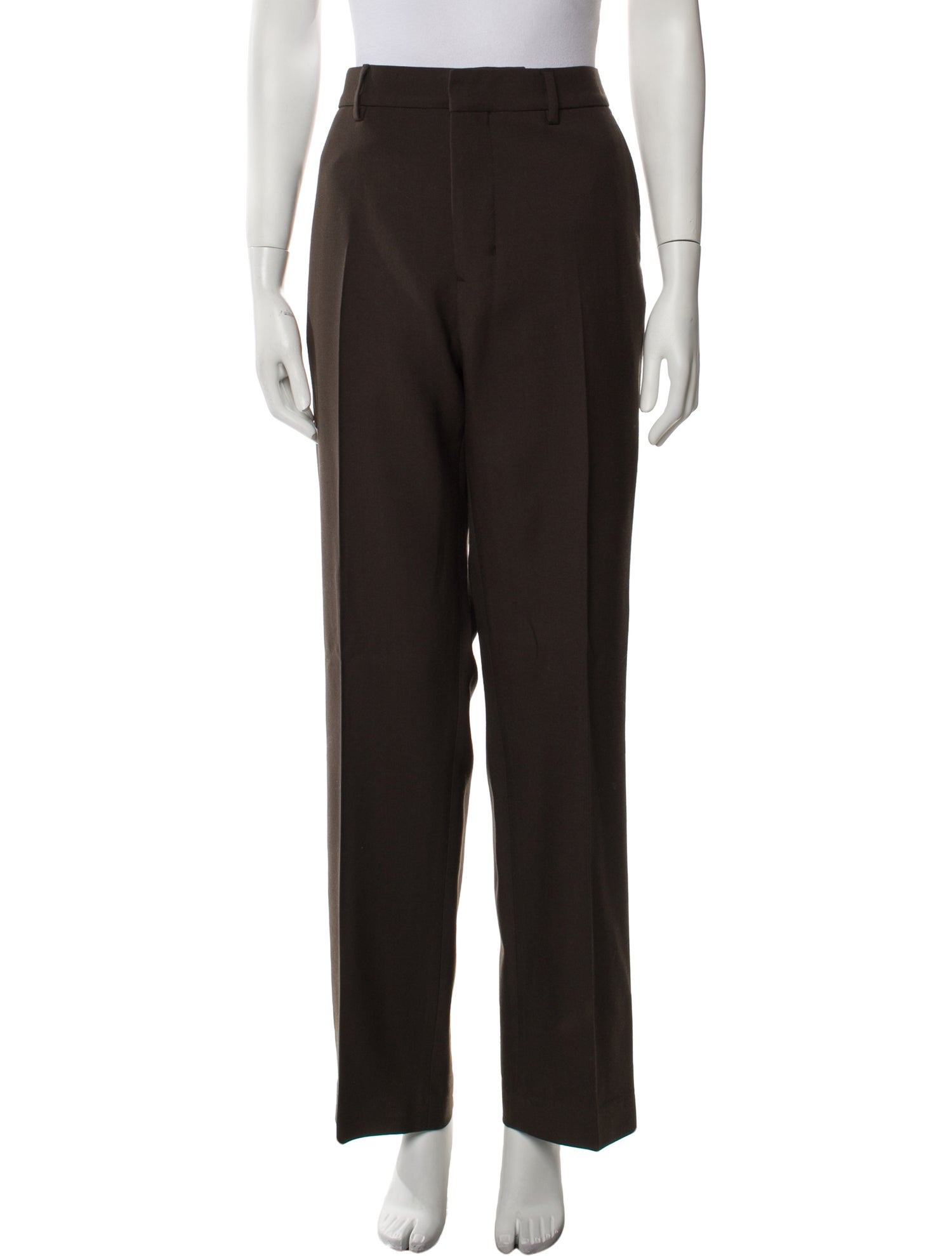 AMI Wool Wide Leg Pants