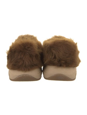 AMI Shearling Loafers
