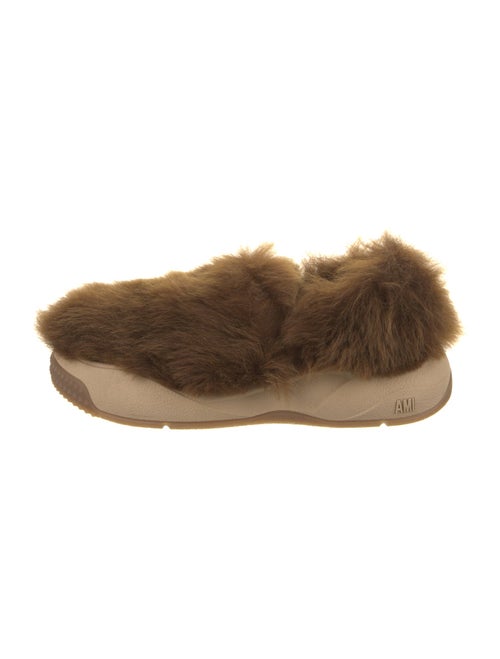AMI Shearling Loafers