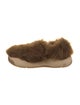 AMI Shearling Loafers